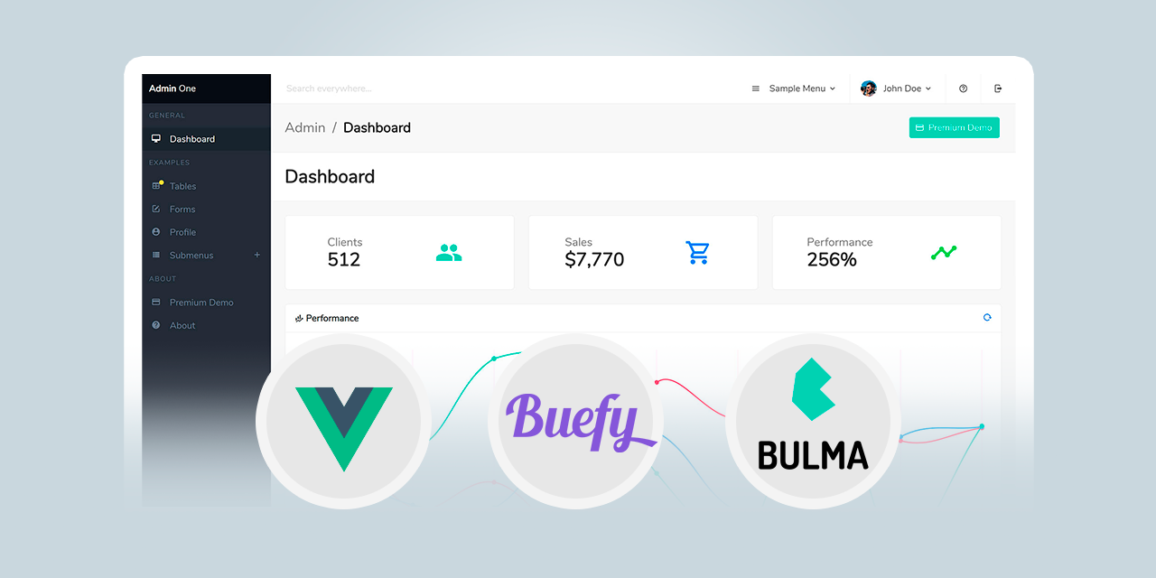 Admin One - Free Vue.js Bulma Admin Dashboard