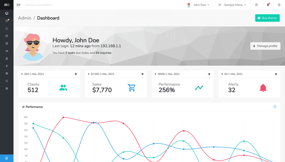 Bulma Database Template Tailwind templates / Bulma templates | JustBoil.me